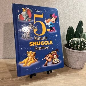 Disney 5-Minute Snuggle Stories Hardcover 2019 | Bedtime Book w/ Classic Tales